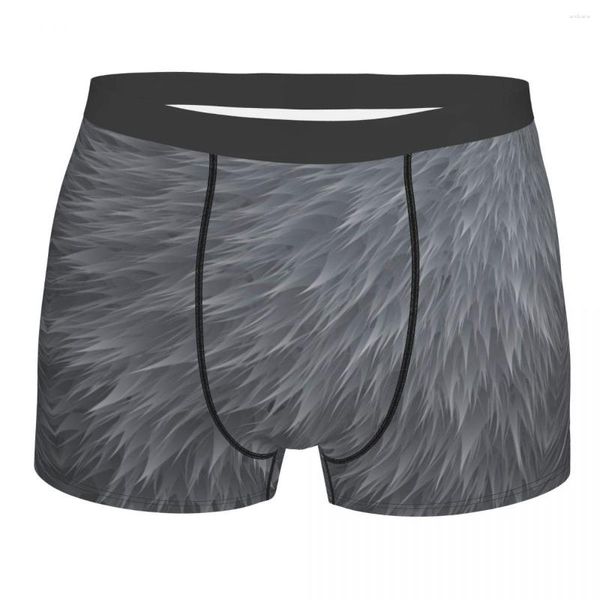 Mutande Boxer da uomo Comode mutandine Set Skin Hide Texture Underwear Boxer uomo