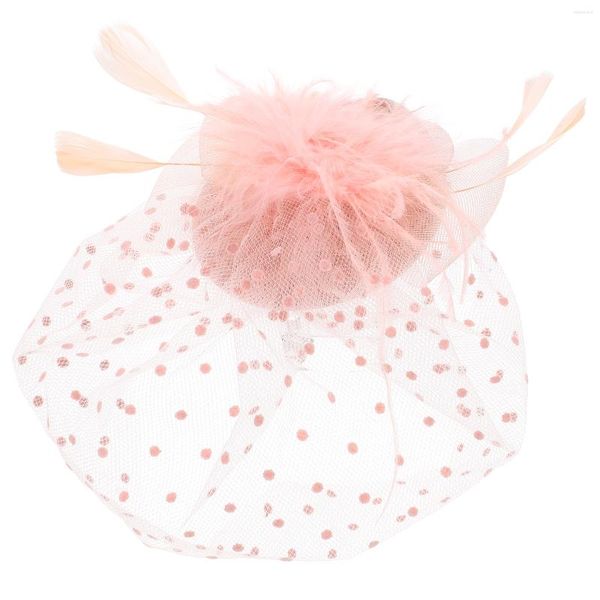 Bandanas Haarnadel Bankett Fascinator Hut Braut Kopfschmuck Frauen Zubehör Kopfbedeckung Tea Party Mesh Hochzeit Damen Hüte