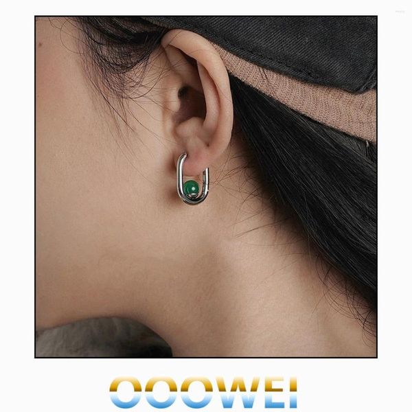 Серьги с серьгами oowowei агат тигровый глазной капля серьга капля капля