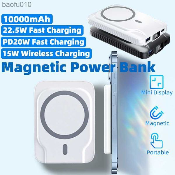 2023 Portabl Power Bank 10000 MAH Power Bank для iPhone с внешней батареей Muti-Interface для смартфонов iOS и Andriod L230619