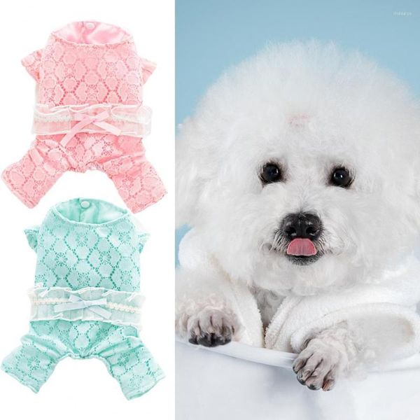 Собачья одежда Прекрасная комбинезон привлекательно одежда хлопкового домашнего животного с четвероногим пуловер