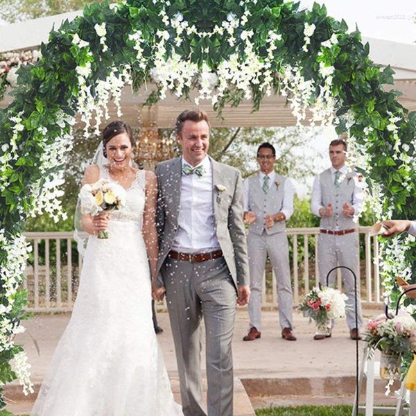 Parti Dekorasyonu 1 PC DIY Düğün Kemeri Bahçe Zemin Pergola Stand Çiçek Malzemeleri için Çiçek Çerçevesi Evlilik