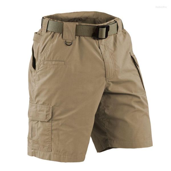 Pantaloncini da uomo 2023 Moda uomo Sport Cargo Gamba dritta corta Allentato Alta qualità Quotidiano Casual Estate Uomo T105