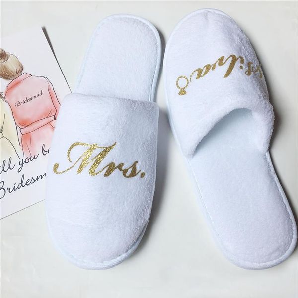 gepersonaliseerde bruidsmeisje slippers bruiloft vrijgezellenfeest cadeau bruidsmeisje geschenken 1 paar veel 2352