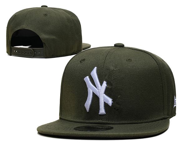 Boné de beisebol Design Hip Hop NY Unissex Designer Snapback Caps Letra Boné de alta qualidade