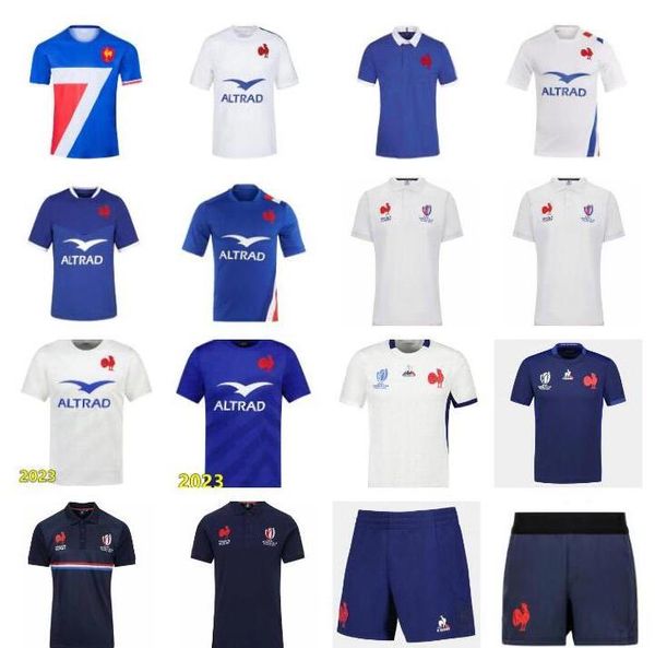 21 22 23 24 França Super Rugby Jerseys Colete com 2022 2023 2024 Camisas Maillot de Foot Francês Boln Rugby Camisa