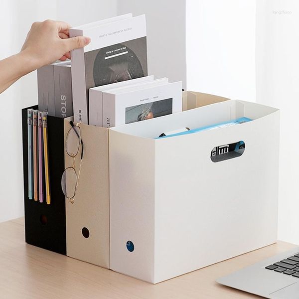 Aufbewahrungstaschen, Aktenbox, zusammenklappbarer Desktop-Organizer für CASE, multifunktionale Bücher