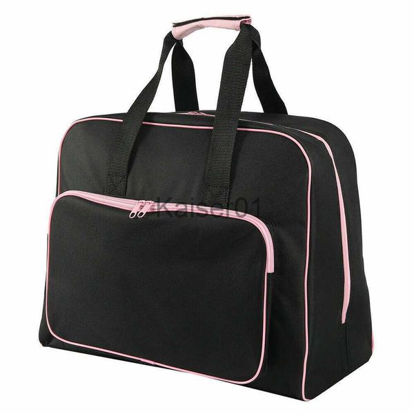 Sacos ao ar livre para armazenamento de bolsa de viagem com bolso acolchoado durável protetor portátil com zíper bolsa para máquina de costura acessórios para artesanato x0724