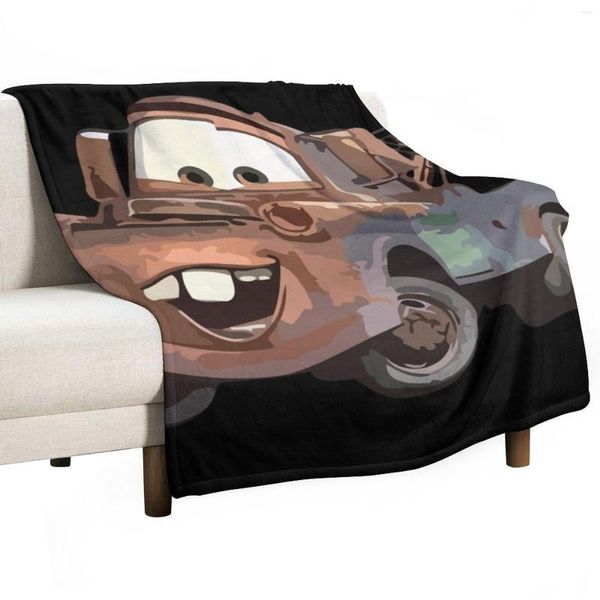 Coperte Tow Mater Throw Coperta Divani pesanti Divano regalo personalizzato