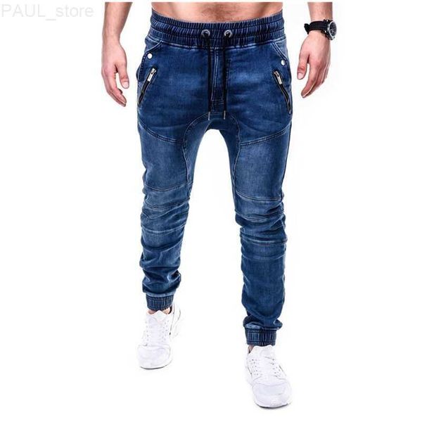 Jeans pantaloni della tuta Marca moda uomo Militare Cargo Multi-tasche Baggy Uomo Pantaloni casual Tuta Pantaloni Jogging 220314 L230724