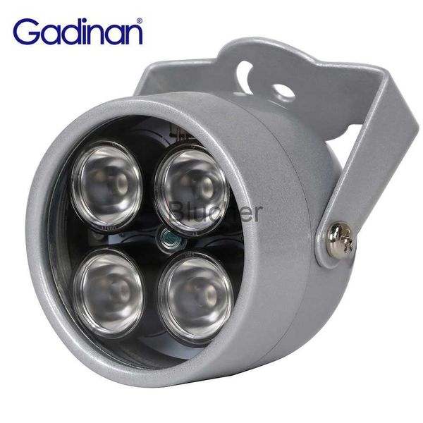 Selfie Lights Gadinan 4 dizi LED Kızılötesi Su Geçirmez Gece Görüşü Kızılötesi Aydınlatıcı Işık CCTV Güvenlik Kamerası için 850nm CCTV Dolgu Işığı DC 12V X0724