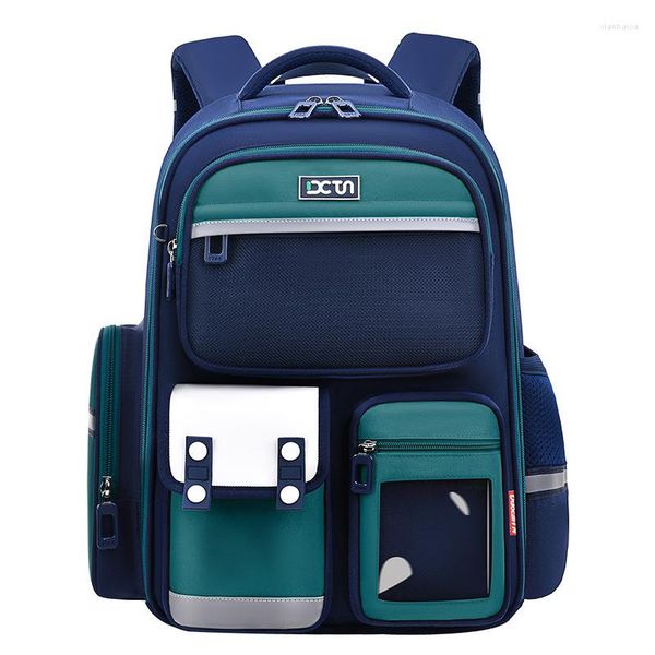 Schultaschen 2023 Teenager-Rucksäcke für Jungen Mädchen Kinder Kinderrucksack Mehrere Taschen Orthopädische Büchertaschen Mochilas