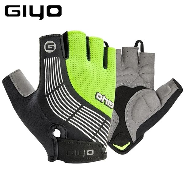 Luvas esportivas GIYO tela sensível ao toque dedo cheio meio dedo gel luvas de bicicleta esportiva MTB Racing bicicleta de corrida luvas femininas 230720