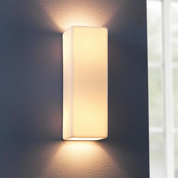 Wandleuchte Modern White Beacon Lighting von Nord bringt skandinavische Porch-Beleuchtungsleuchte aus Porzellan