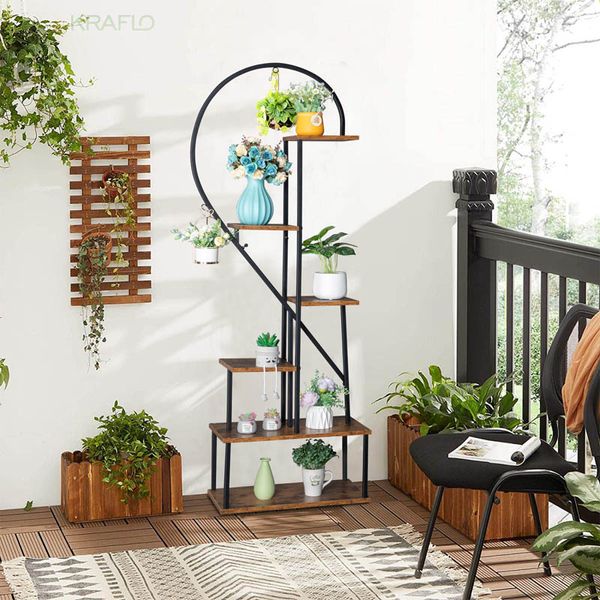 Treliça interior e exterior estilo europeu retro jardim vaso de flores prateleira ferro forjado varanda suporte suculento scindapsus rack decorativo