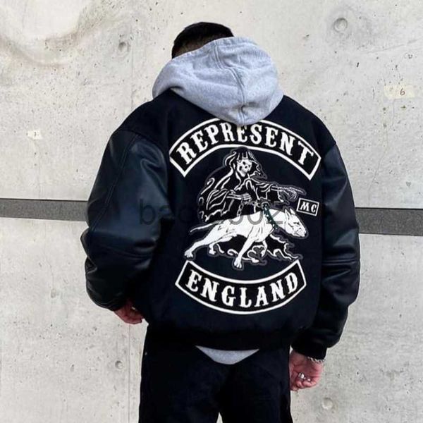 Jaquetas masculinas Moletom masculino Pilot Jacket Dog Harajuku Hoodie Punk Evil Coats Sudadera Streetwear Fleece Casual Casacos Oversized Jackets J230724