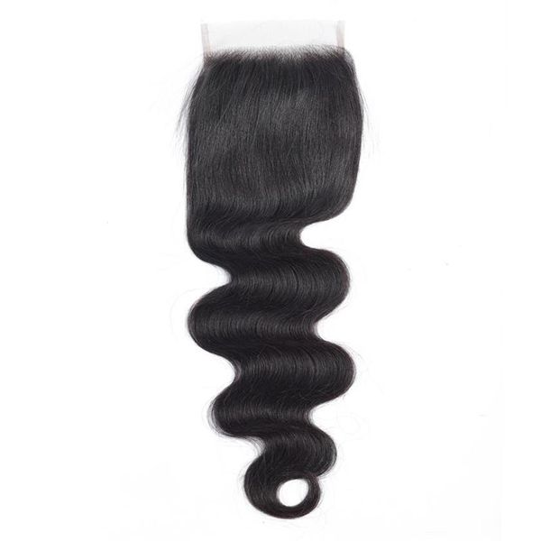 Chiusura indiana del pizzo dei capelli di Remy per la dimensione differente 4x4 13x4 13x6 100% Human Virgin Hair295S