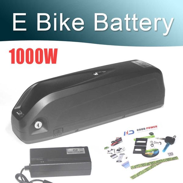 Elektrofahrrad 48V 17Ah Batterie 36V 52V 17Ah eingebaute Samsung 18650 Zellen für Ebike Hub Mid Drive Fahrradmotor Kit