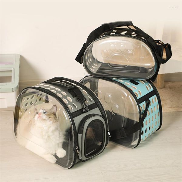 Caixa de transporte para cães Caixa de transporte Acessórios para gatos Super para bolsa de animais de estimação e ombro Cesta de viagem para senhora Mochila