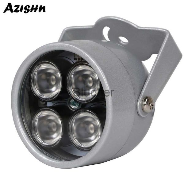 Selfie ışıkları azishn kızılötesi aydınlatma 850nm 4 dizi LED kızılötesi su geçirmez gece görüşü CCTV Dolma Işık DC 12V CCTV Güvenlik Kameraları X0724