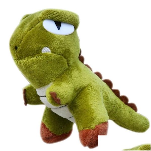 Portachiavi Cordini 11 Cm Peluche Donna Dinosauro Carino Morbido Farcito Dinosauri Dentro Giocattolo Bambola Piccolo Ciondolo Bambole Per Bambini Drop Delivery Fashio