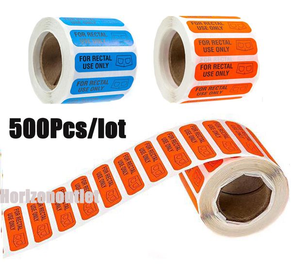 500 pçs/lote apenas para uso retal etiquetas pequenas à prova d'água 0,375