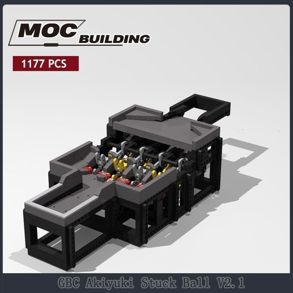 Blocos GBC Bola Presa Moc Bloco de Construção Brinquedos Criativos Ótima Engenhoca Tecnologia de Montagem Faça Você Mesmo Tijolos Modelo de Motor Presentes de Aniversário 230721