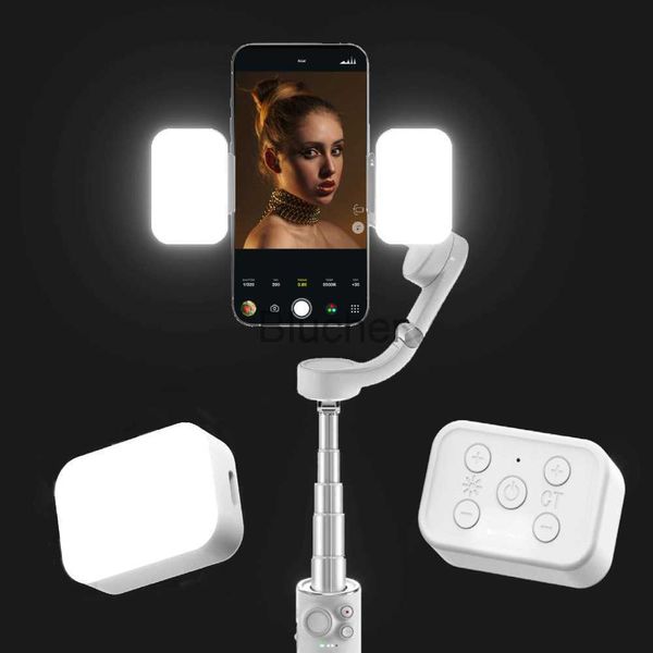 Selfie Lights Luce di riempimento a LED magnetica per DJI Osmo Mobile 6OM54SEZhiyun SMOOTH45 Feiyu Vimble 3 accessorio per stabilizzatore universale palmare x0724