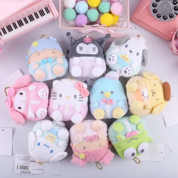 Brinquedos de pelúcia fofos Melody kuromi por atacado mochila GRANDE para compras escolares para crianças