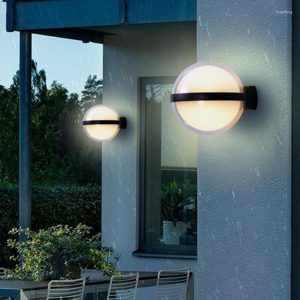 Настенная лампа 10 Вт светодиодные светлые и открытые декоративные современные шарики