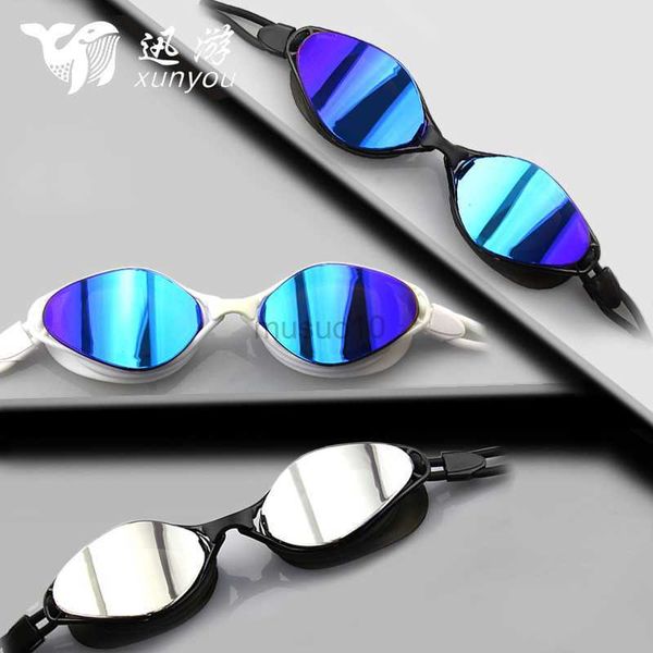 Schwimmbrille XUNYOU Männer Frauen Schwimmbrille Wettbewerb Silikagel Schwimmbrille Beschichtung Antibeschlag Rennen Schwimmbadzubehör Großhandel HKD230725