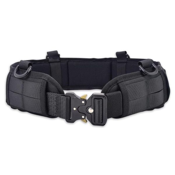 Suporte da cintura Superdooor Sport Tactical Belt Homem Men da cintura Treinamento de caça Combate Combate macio Ajustável 2729