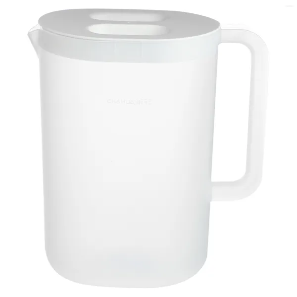 Garrafas de água Chaleira para bebidas frias Dispensador transparente grande Jarro Balança Capacidade de chá Pote de suco de plástico