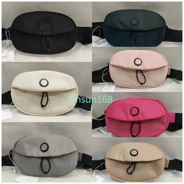 LU bolsa de ioga nova moda esportes bolsa de cintura para celular LL armazenamento de troca diagonal bolsa transversal bolsa de ombro