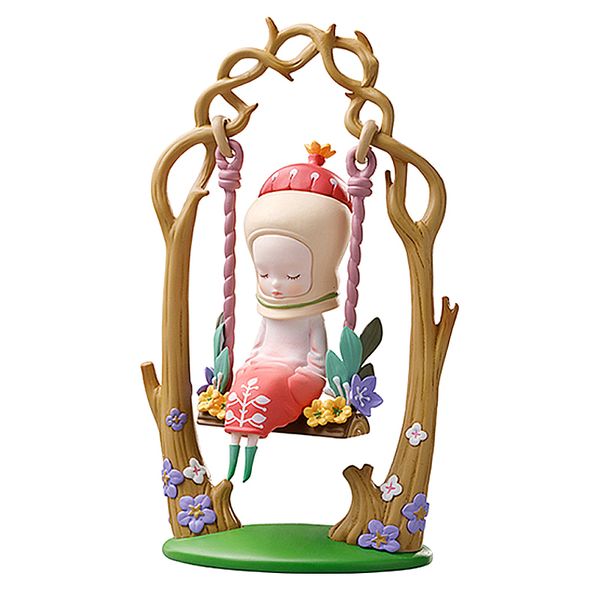 Слепая коробка Gumon 3 поколения серии Wonderland Garden Series Spread Box Survent Bag Сумка игрушечная игрушка Cartoon Fairy Dired Collection 230724