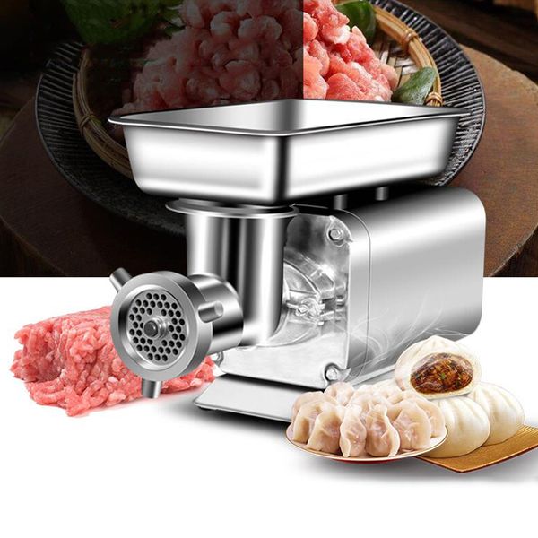 Linbboss Электрическая мясорушка Мясоть Mincer Machine 1100W Коммерческая колбаса производитель ресторанов для говяжьей рыбы супермаркеты супермаркеты