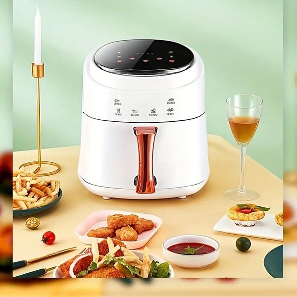 8L/2G Home Air Fryer Machine - Электрическая духовка, многофункциональная, автоматическая интеллектуальная - без масляна жарки!