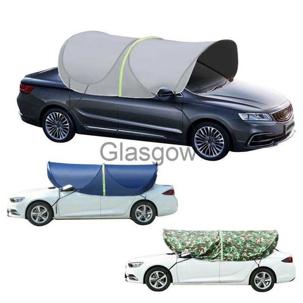 Carro solar lombada de capa de capa de tenda tonal de tenda de carro durável para pára -brisa de carro guarda -chuva tampa da tampa do veículo de carro externo antiuv x0725