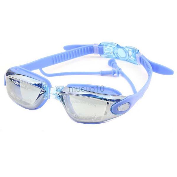 Brille Erwachsene Dioptrien Schwimmbrille Ohrstöpsel wasserdicht Arena Optical Natacion Schwimmbrille Antibeschlag verschreibungspflichtige Taucherbrille HKD230725