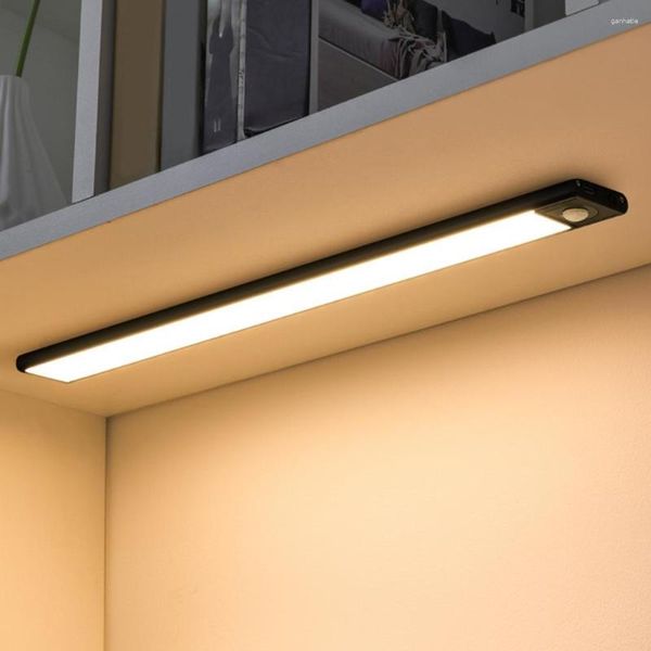 Luminária de parede Conveniente luz de armário LED três modos de iluminação 800/1100 mAh sob o balcão