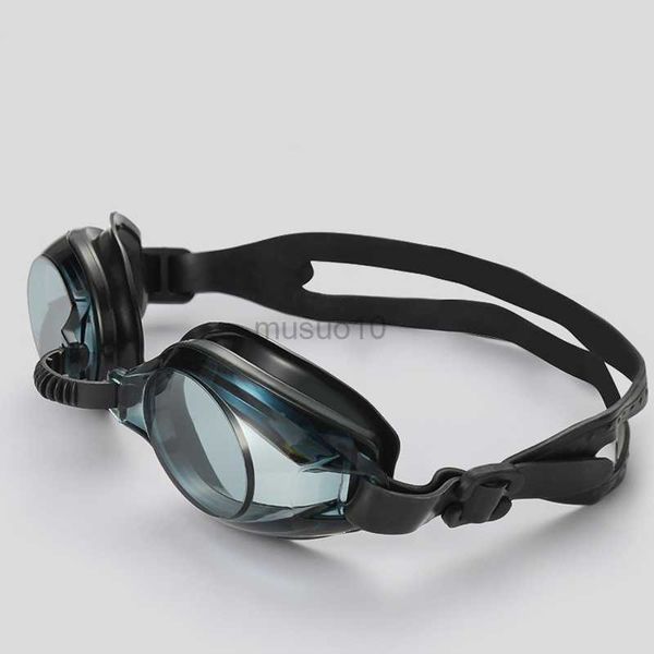 Goggles Goggles Goggles Yüzme Gogges Anti-Fog Anti-ultraviyole yüksek tanımlı düz ayna yetişkin erkek ve kızlar sile yüzme dalış gözlükleri hkd230725