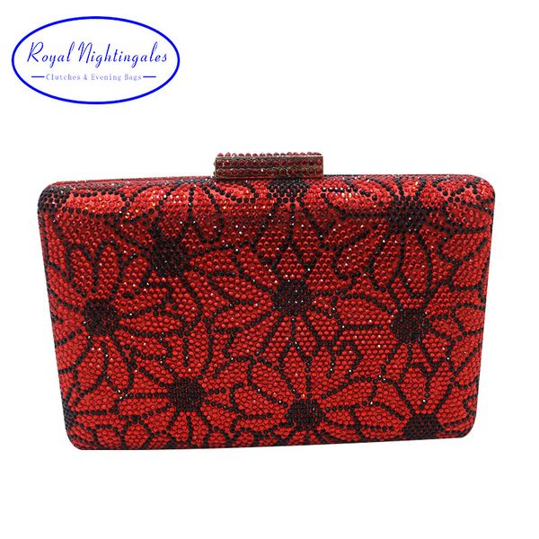 Abendtaschen, Kristall-Clutch und Handtaschen für Damen, Party, Rot, Gelb, Weiß, 230725