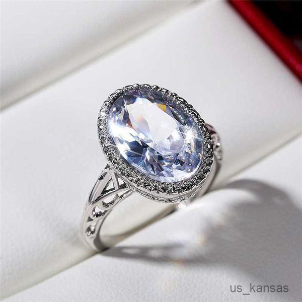 Anelli a fascia Eleganti anelli da dito vintage da donna con motivo scava fuori bellezza per gioielli accessori da donna retrò Noble New R230725