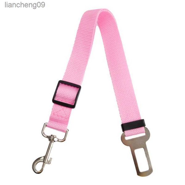 Nylon-Hundeleine, verstellbar, einziehbar, Sicherheitsgurte, Sicherheitsgurt, passend für die meisten Fahrzeuge, klein, mittelgroß, Reiseclip, französische Bulldogge L230620