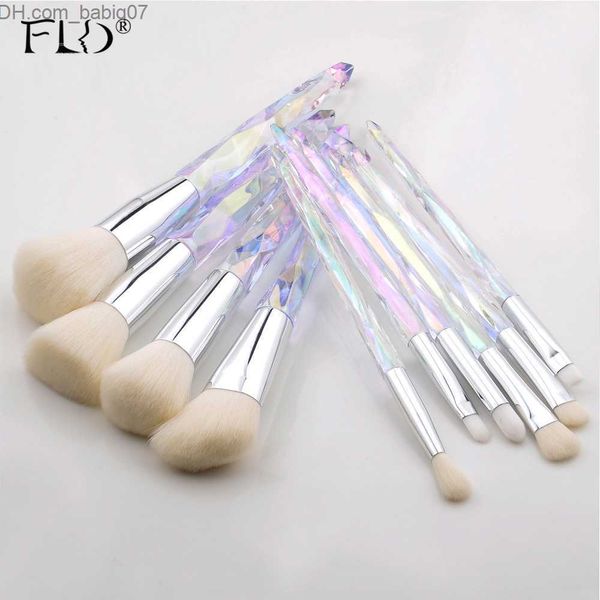 Make-up-Pinsel FLD 10 Stück/Charge Make-up-Pinsel-Set Kosmetik Wange rosa Basic Lidschatten Lippe Augenbraue Diamant Make-up-Pinsel-Set Beauty-Tool Z230725