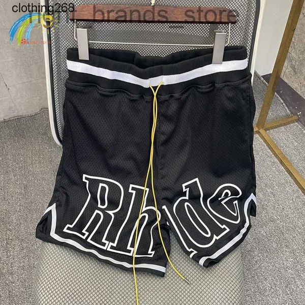 Siyah Yeşil Kırmızı Mesh Basketbol Şort Erkek Kadın Yüksek Kaliteli Sokak Giyim Drawstring Gevşek Jogging Pantlar W220805