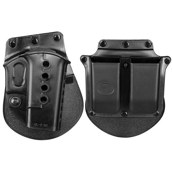 Fobus Evolution Holster RH Paddle GL-2 ND Für G 17/19/22/23/27/31/32/34/35 6900RP Double Mag Pouch G 9 40 HK 940
