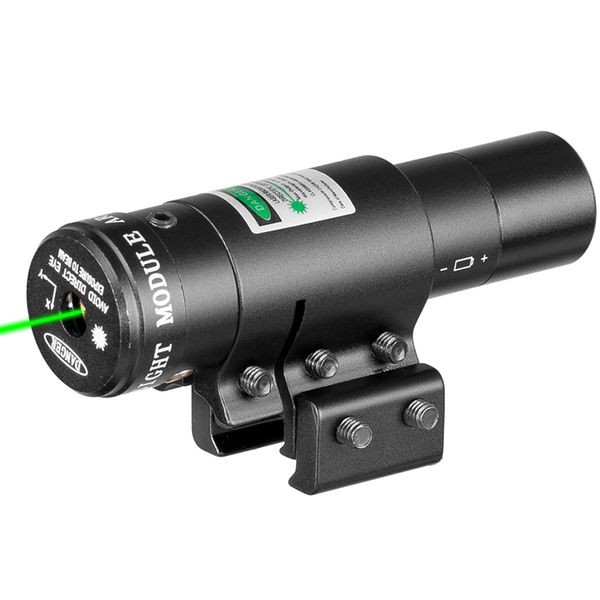 YH211 Power Mini Mira verde laser mira vermelha com rabo de andorinha de 11 mm 20 mm para trilho de caça