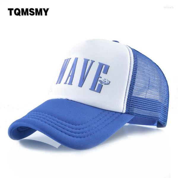 Bola bonés letras chapéu de surf para homens boné de beisebol feminino esportes ao ar livre snapback unissex hip hop osso malha respirável chapéus de sol gorro