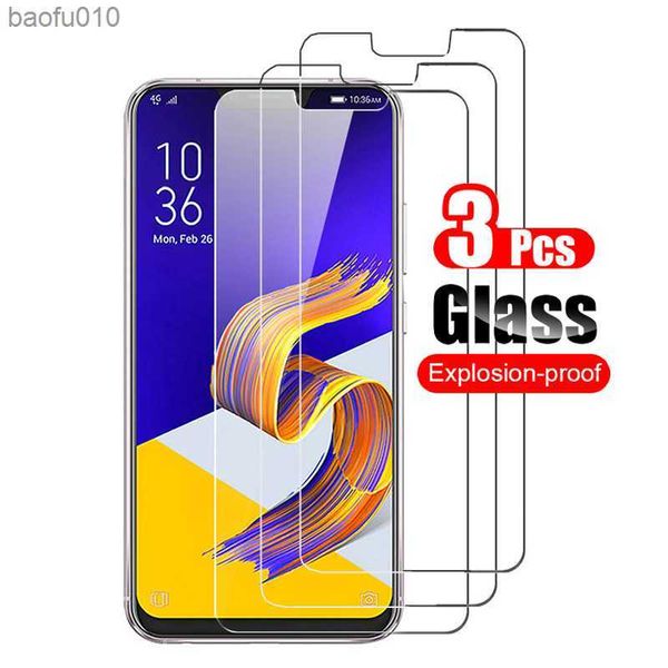 3 pezzi vetro temperato per Asus Zenfone 5 ZE620KL Zenfone 5z ZS620KL protezione dello schermo pellicola temperata vetro Premium 9H L230619